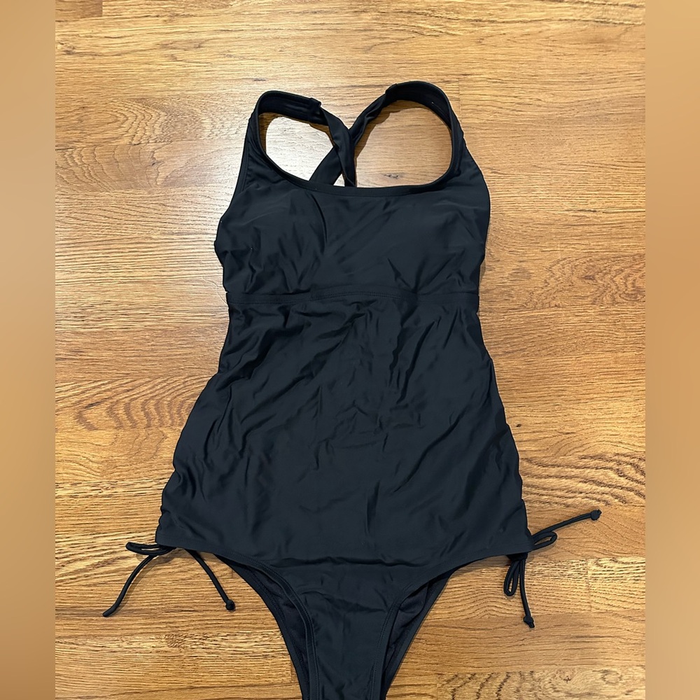 Maternity Black One-Piece Swimsuit